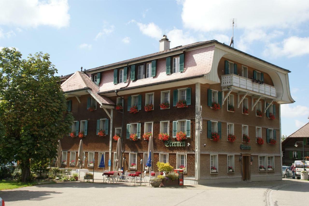 Hotel Restaurant Sternen Guggisberg Luaran gambar